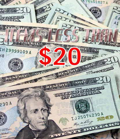 Less than $20