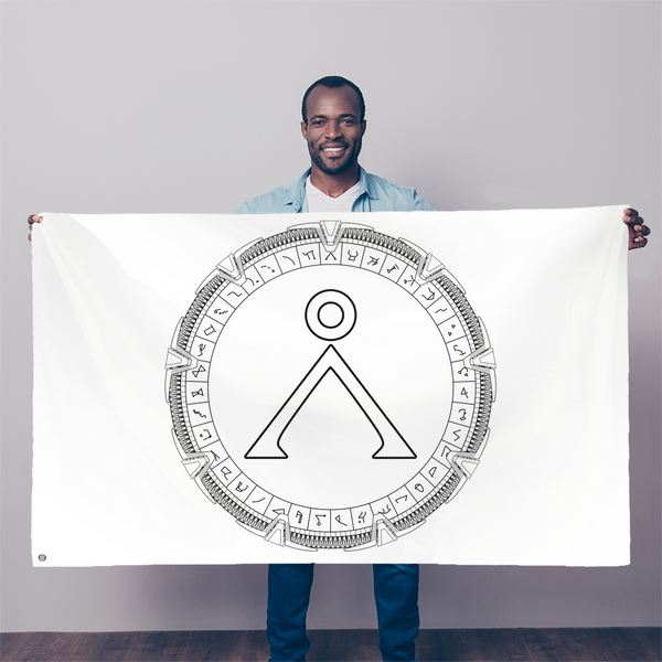 Stargate Home ﻿Sublimation Flag