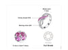 Infinity Sapphire Ring and Pendant