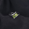 Ring Natural Peridot 2 Stone