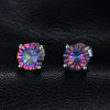 Rainbow Topaz Earrings