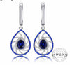 Blue Spinel Earrings