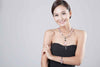 Romantic Elegant Star Rose Quartz Necklace