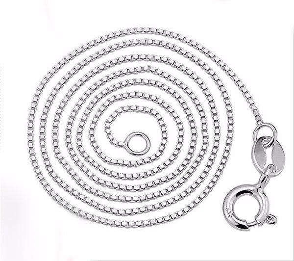 New Italian Box Chain Necklace