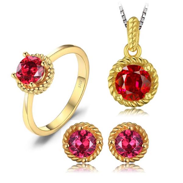 New Ruby Jewerly Set