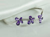Natural Gemstone Amethyst Bangles