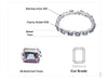 Natural Fire Rainbow Mystic Topaz Bracelet
