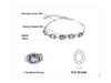 Natural Mystic Rainbow Topaz Bracelet