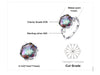 3.2ct Rainbow Fire Mystic Topaz Ring