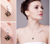 Smoky Quartz Pendant Earrings