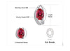 Eye Ruby Jewelry Sets