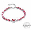 Red Ruby Link Bracelet