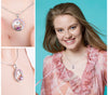 Alexandrite Sapphire Purple Cubic Zirconia Pendant