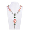 Romantic Elegant Star Rose Quartz Necklace