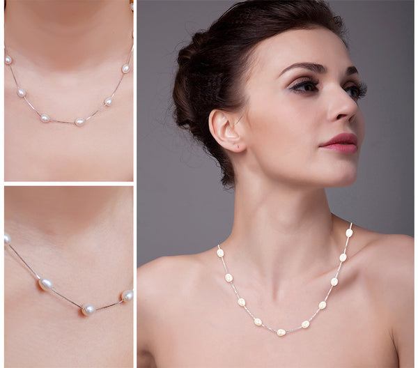 Freshwater Cultured Pearl Strand Beads Necklace