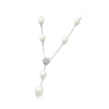 Cultured Pearl Box Chain Choker Strand Beads Necklace