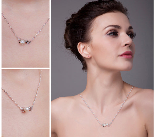 Love Cultured Pearl Pendant