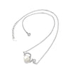 Love Round Cultured Pearl Necklace