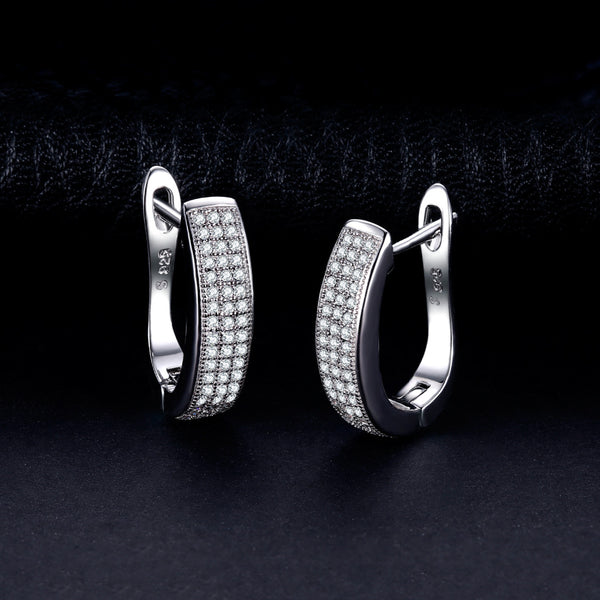 Silver Earring Real 925 Sterling Silver Jewelry