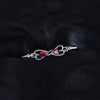 Forever Love Heart Ruby Bangle