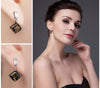 Smoky Quartz Pendant Earrings