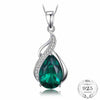 Water Drop Emerald Pendant