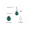 Water Drop Emerald Pendant