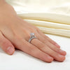 Double Twist Solitaire Ring