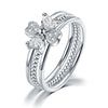 Triple Heart Love Ring Set