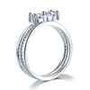 Triple Heart Love Ring Set