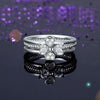 Triple Heart Love Ring Set