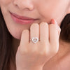 Dancing Stone Heart Ring