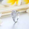 Dancing Stone Heart Ring