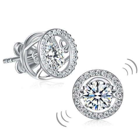 Classic Dancing Diamond Earrings