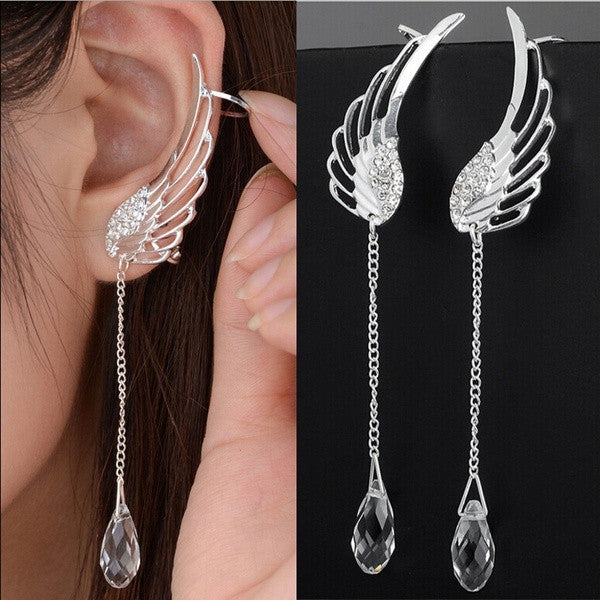 Angel Wing Dangle  Earrings