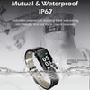 Hevaral Smart Fitness Activity Tracker Bracelet Pedometer Calorie Counter Watch Men Womens Heart Rate Monitor IP67 Wristband