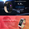 Hevaral Smart Fitness Activity Tracker Bracelet Pedometer Calorie Counter Watch Men Womens Heart Rate Monitor IP67 Wristband